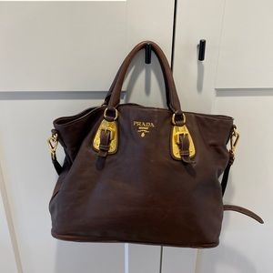 GENUINE Prada crossbody hobo bag